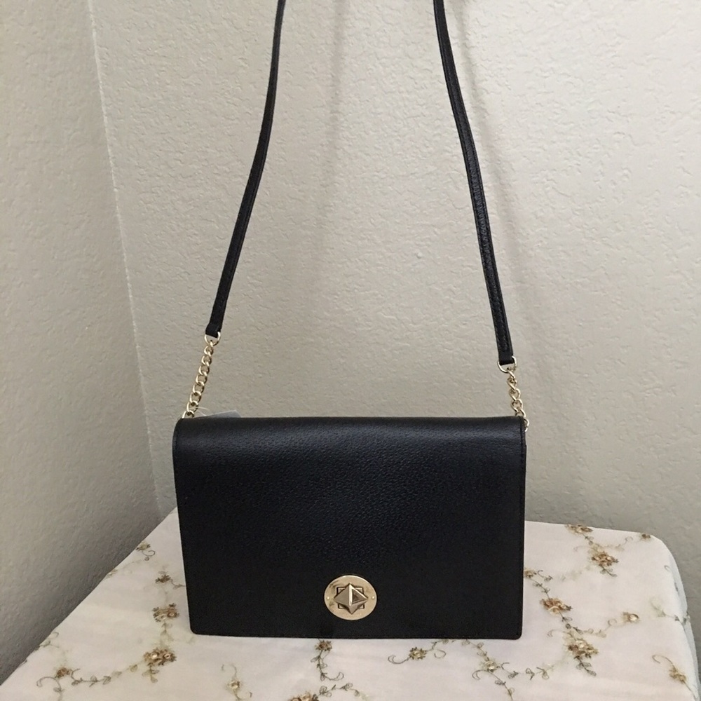 NWT Kate Spade Black small crossbody bag. 👜🛍